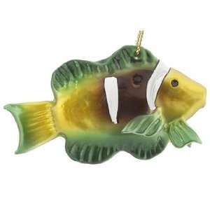 Personalized Tropical Fish   Goby Christmas Ornament 