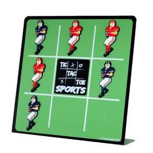  Football Magnetic Tic Tac Toe Game (Red/Blue Players 