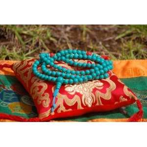  Tibetan Turquoise Mala 108 Beads for Meditation 