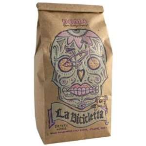 Doma Coffee   La Bicicletta Coffee Beans   1 lb:  Grocery 