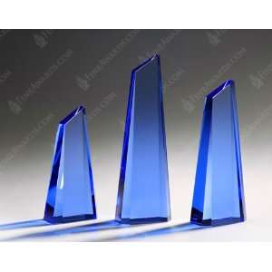  Blue Crystal Polygon Obelisk Award: Office Products