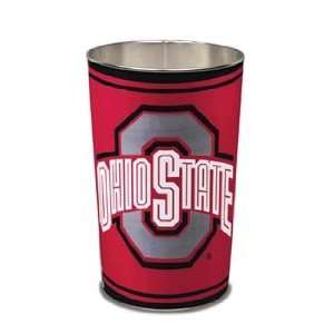  Ohio State Buckeyes NCAA Tapered Wastebasket (15 Height 