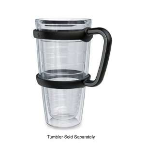  Tervis 24 oz. Big T Clear Tumbler Plus New Black Handle 