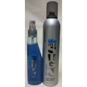  Goldwell Big Finish Hairspray and Jelly Boost Gel Set 