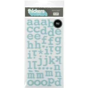  American Crafts Thickers Felt Stickers, Blue Pajamas Arts 