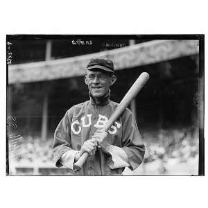  Johnny Evers,Chicago NL,at Polo Grounds,NY (baseball 