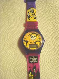 THE NIGHTMARE BEFORE CHRISTMAS VINTAGE WATCH Featuring JACK  