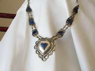 old ISLAMIC ARABIC muslims jewelry necklace lapis lazuli  