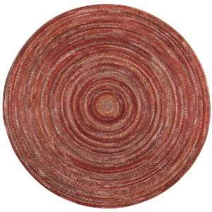  Fall Valley Dark Red 15 Chairpad Rug