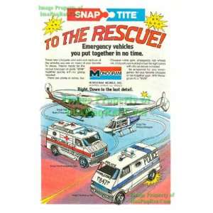   , Ambulance Emergency Van, Police Van Great Original 1977 Print Ad