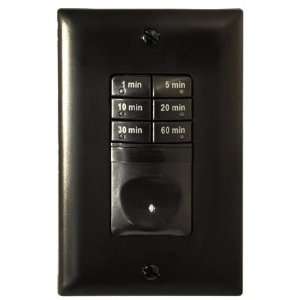   Button Adjustable Decorator Digital Timer in Black