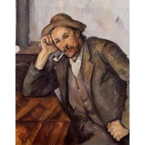  Oil Painting Smoker Paul Cezanne Hand Painted Art