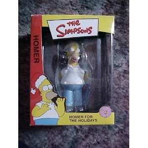  The Simpsons Homer Figure~homer for the Holidays Toys 