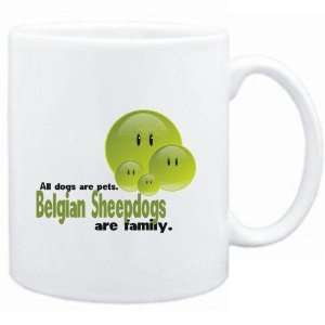    Mug White FAMILY DOG Belgian Sheepdogs Dogs: Sports & Outdoors