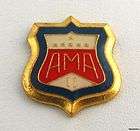 ama club american motorcycle association vintage 11 year member lapel