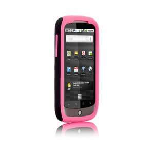   Case for Google Nexus One   Black / Pink Cell Phones & Accessories