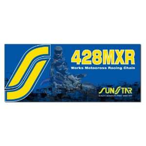   SS428MXR 134 Works MX Size 428 Racing Chain with 134 Links: Automotive