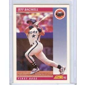  1992 SCORE JEFF BAGWELL # 576, HOUSTOH ASTROS Everything 