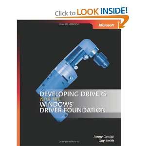   Driver Foundation (Pro Developer) [Paperback] Penny Orwick Books