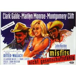  The Misfits Movie Poster (11 x 17 Inches   28cm x 44cm 