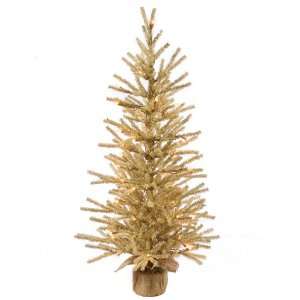   Champagne 35 Clear Lights Christmas Tree (B112125): Home Improvement