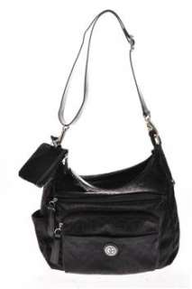 Giani Bernini BHFO Shoulder Small Handbag Black Bag  