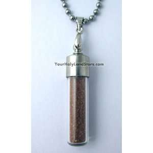  Land of Israel Vial Necklace   Earth From Holy Land 