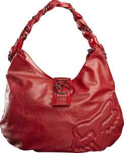 Fox Racing Fox Girls lyrical Hobo Bag Purse Pocketbook Red  