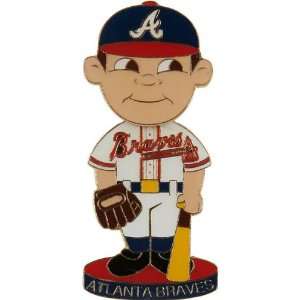  Atlanta Braves Bobble Head Pin by Aminco: Sports 