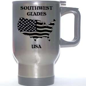  US Flag   Southwest Glades, Florida (FL) Stainless Steel 