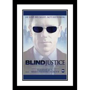  Blind Justice 20x26 Framed and Double Matted TV Poster 