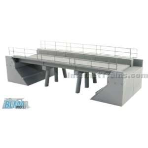  BLMA HO Scale Complete Concrete Segmental Bridge (2 bases 