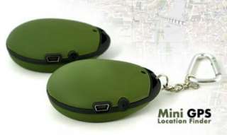 Portable Mini GPS Receiver & Location Finder Keychain  