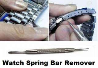   / Leatcher Band Case Link Pin Watch Repair Adjuster Tool Accessory