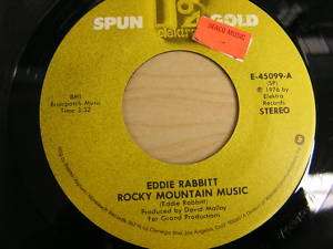 NOS EDDIE RABBITT .. ROCKY MOUNTAIN MUSIC  