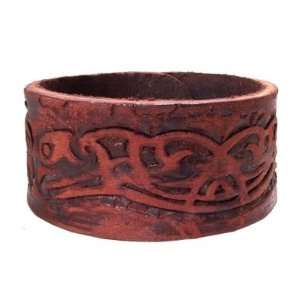   Wild Tribe with Eagle Wrist Band Adjustable Size (7 8): Jewelry
