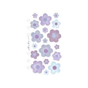  Vellum Purple/blue Flowers: Office Products