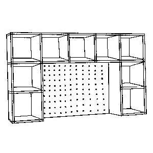  Gracious Living Multi Cube System for Workshop & Garage 