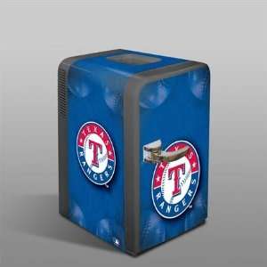  NIB Texas Rangers MLB Dorm Portable Party Fridge: Sports 