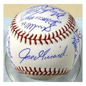 2009 New York Yankees Team Autographed World Series Baseball 