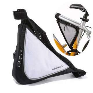 New Cycling Bike Bicycle Frame Pannier Front Tube Triangular Bag Quick 
