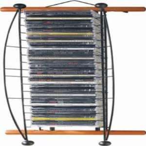  72 DVD Wood/wire Multimedia Tower Electronics