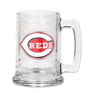 Cincinnati Reds 15oz Glass Tankard 