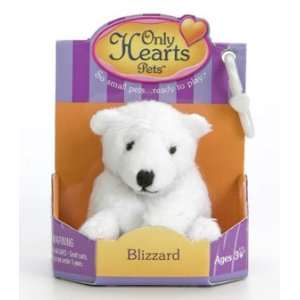   Only Hearts Pets  Blizzard the Polar Bear Mark McKenzie Toys & Games