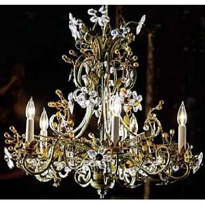  French Style Bohemian Crystal Chandelier: Home Improvement