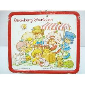    Strawberry Shortcake Metal Lunch Box from 1981: Toys & Games