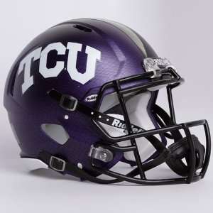  TCU Horned Frogs Speed HYDROFX Pro Line Helmet: Sports 