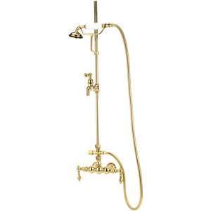    Polished Brass Tub Shower Telephone Faucet TW29: Home & Kitchen