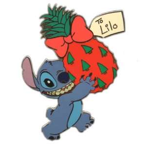 Disney Pins Stitch Christmas Pineapple