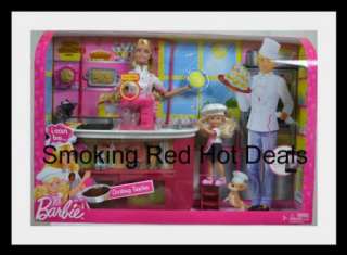 Barbie I can be Cooking Teacher Playset Chelsea Doll Food Mixer Really 